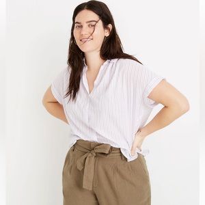 NWT Madewell central shirt. Size 2X.